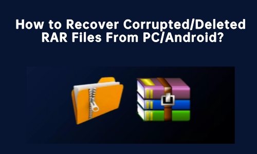 recover rar file