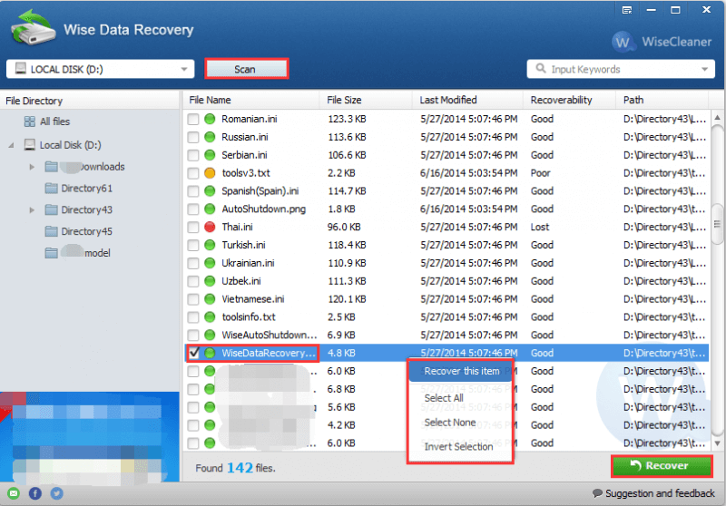 wise data recovery cleaner review