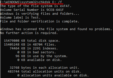 restore deleted files from usb drive using cmd