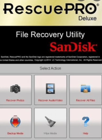 sandisk recovery software free download mac