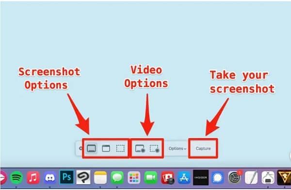 screenshot option Mac