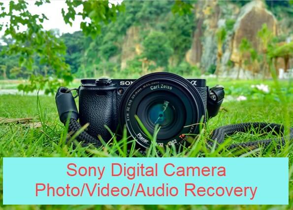 Sony camera photo recovery