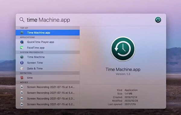 Time Machine to recover unsaved Word document on Mac