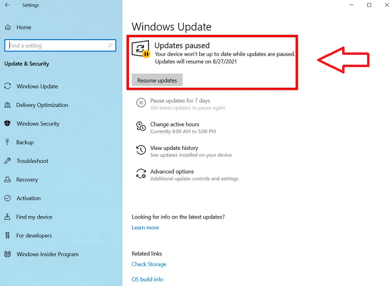 windows-update-paused