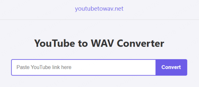 convert youtube to wav audio file