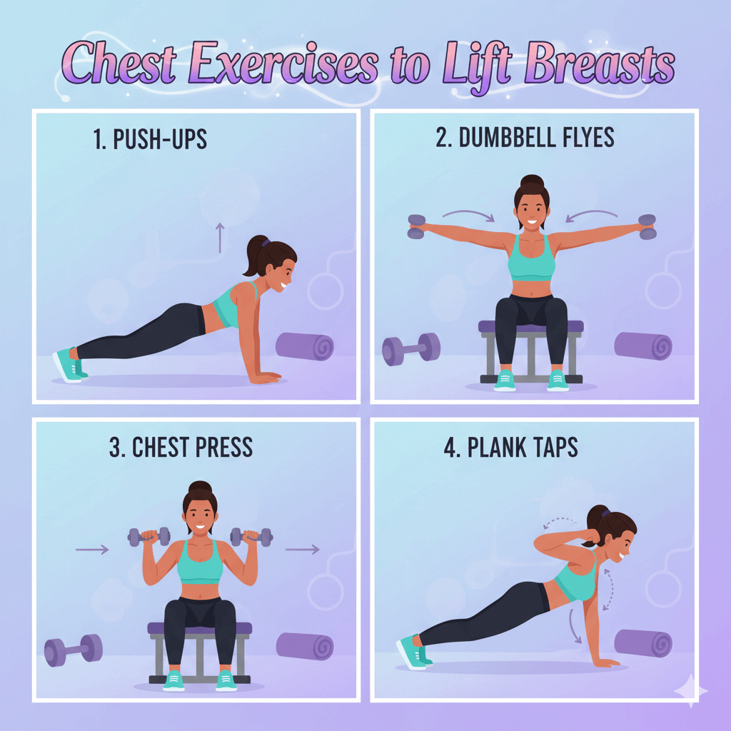 exercises to lift breasts
