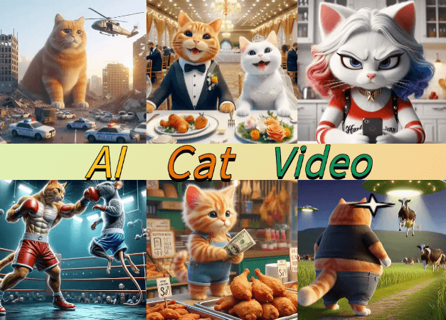 ai cat video