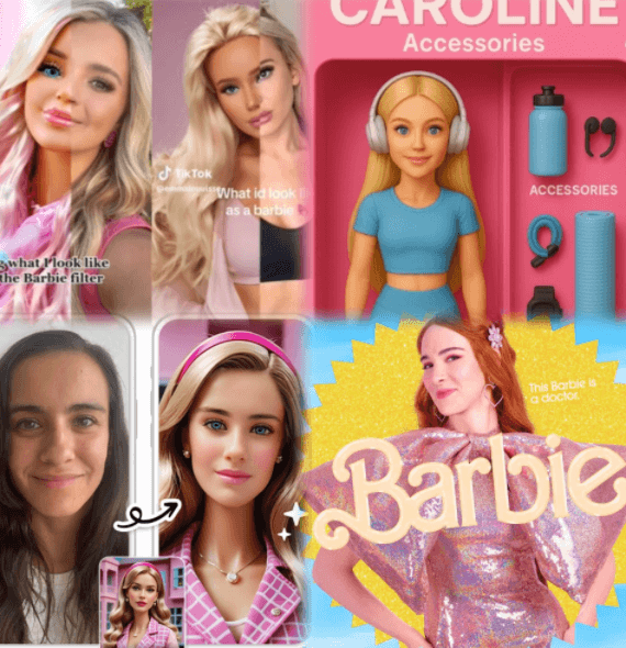 barbie filter types