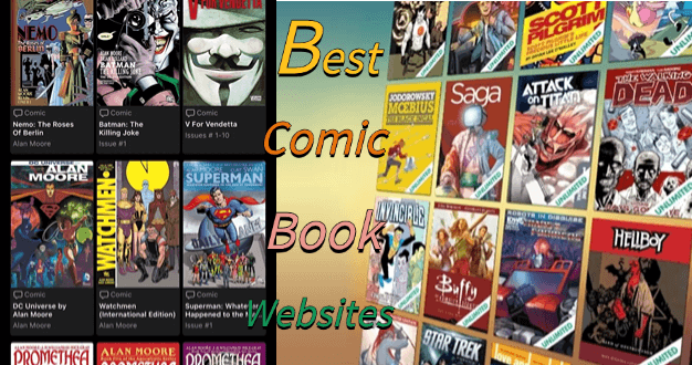best comic book websites