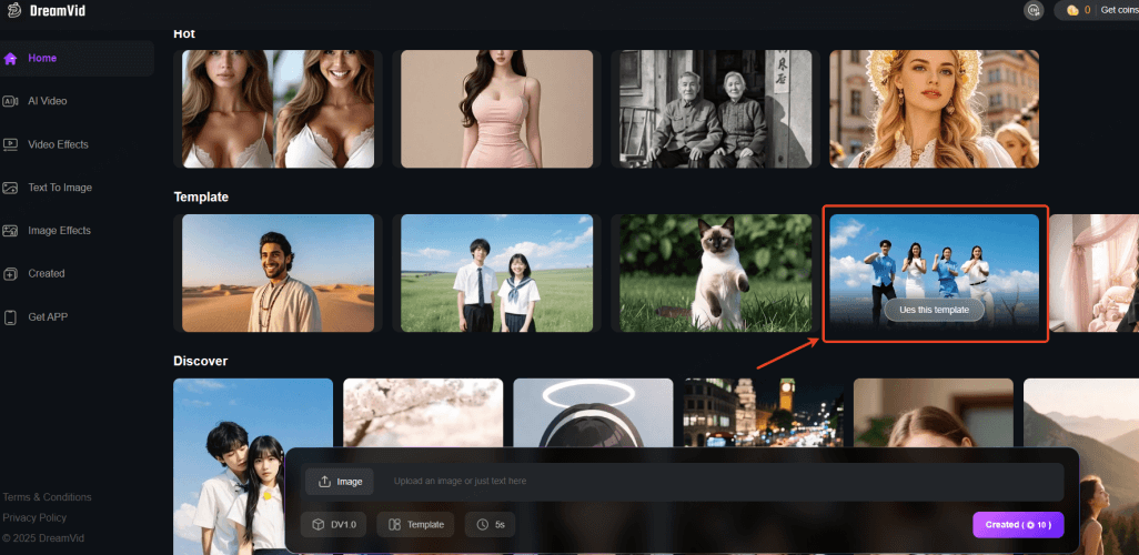 choose kemusan dance video on dreamvid