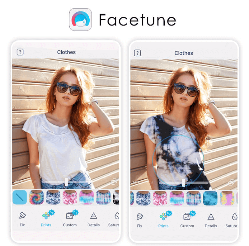 facetune ai clothes changer app