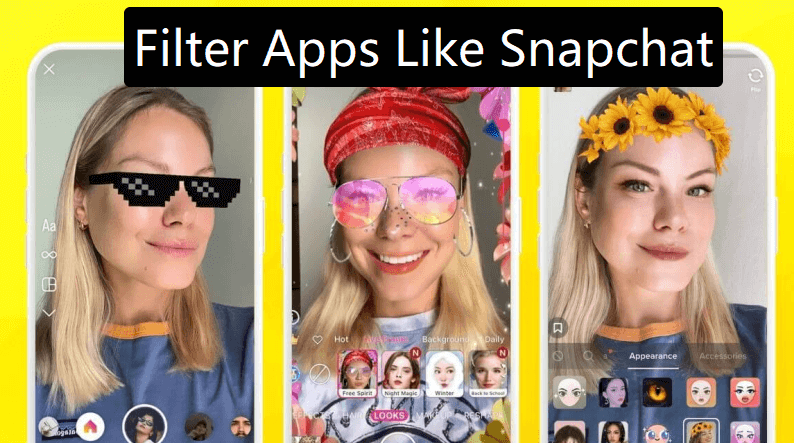 filter apps like snapchat