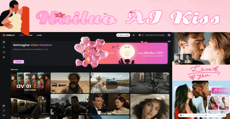 hailuo ai kiss