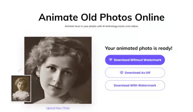 HitPaw Online Animate Photo Tool