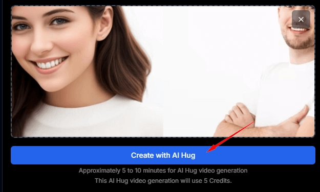 hugai ai hug make ai hug