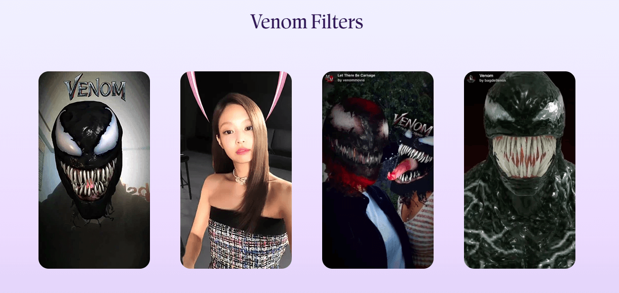 Lenslist venom filter