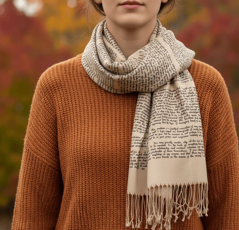 Letter Scarf