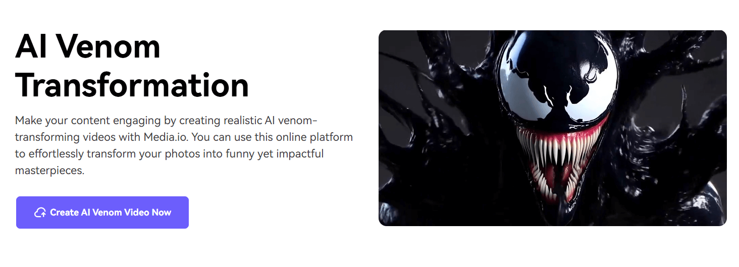 media.io venom filter