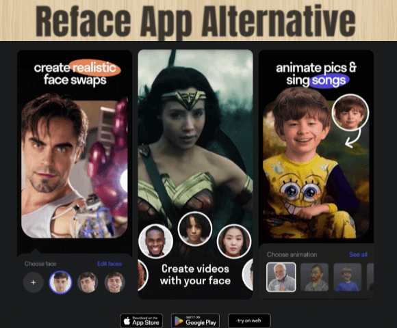 reface app alternative