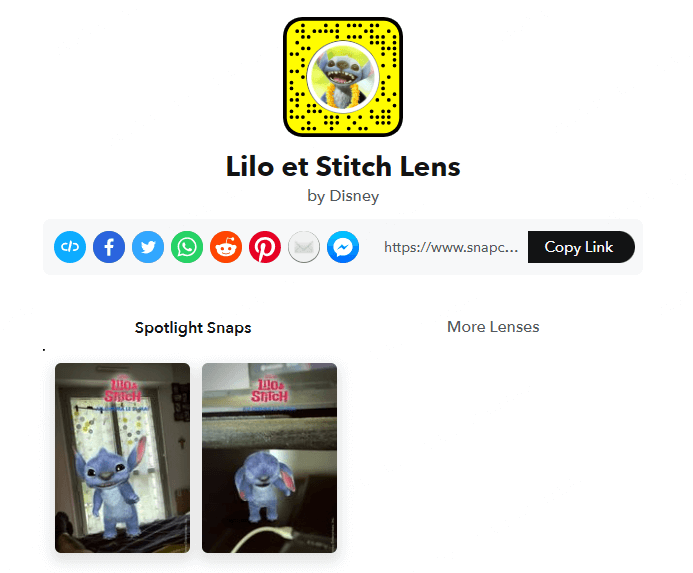 snapchat lilo and stitch filter