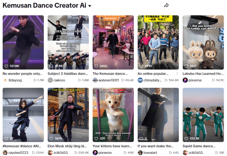 tiktok subject 3 dance