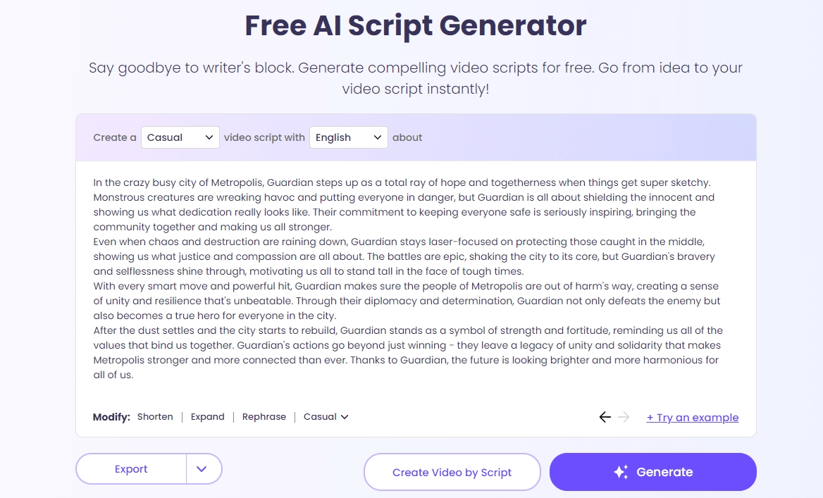 Vidnoz ai fight generator