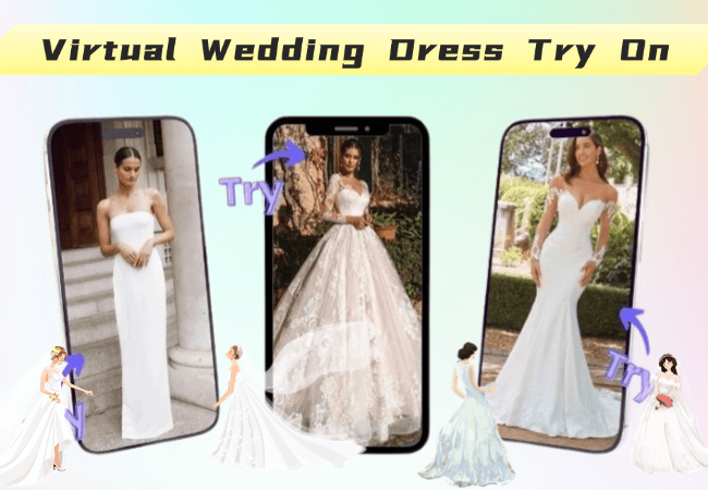 virtual wedding dress try-on