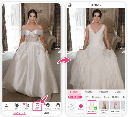 youcam wedding