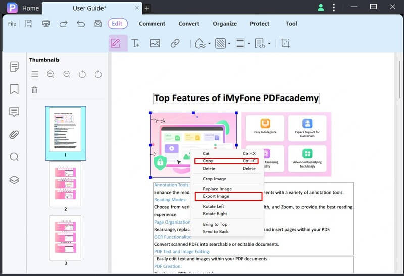how to extract images from pdf