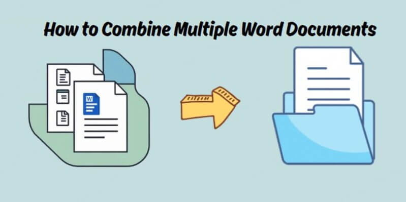 how to combine multiple word documents