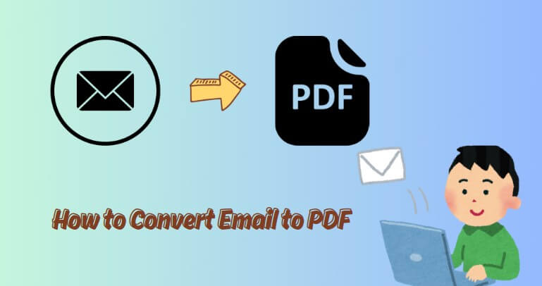 how to convert email to pdf