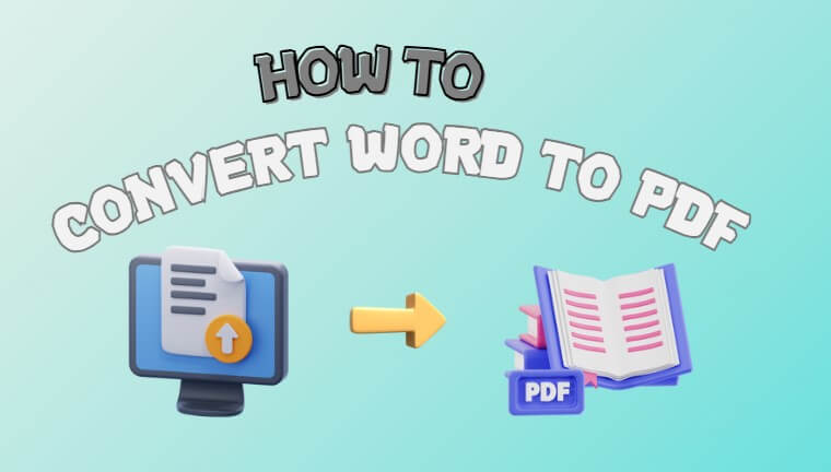 how to convert word to pdf