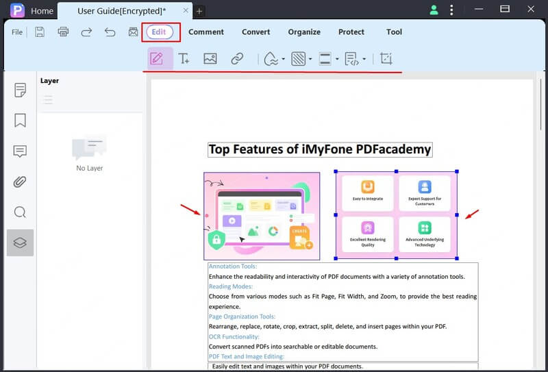 how to edit protected pdf