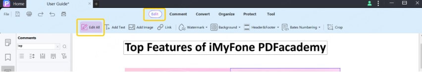 edit pdf