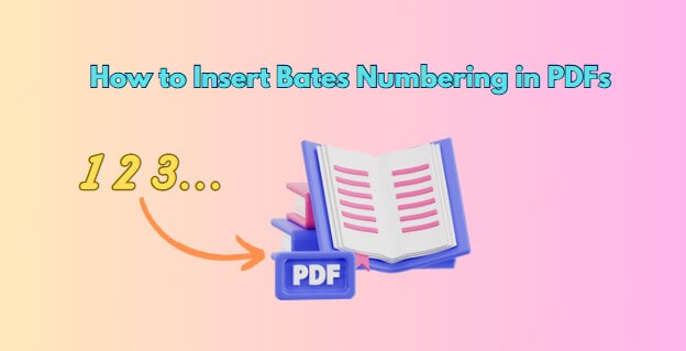 how to insert bates numbering