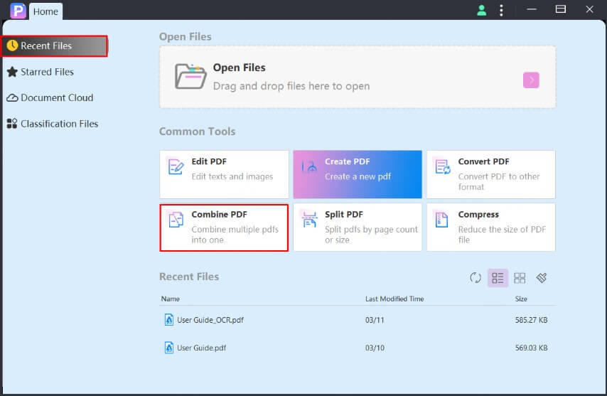 how to merge pdf using pdfacademy
