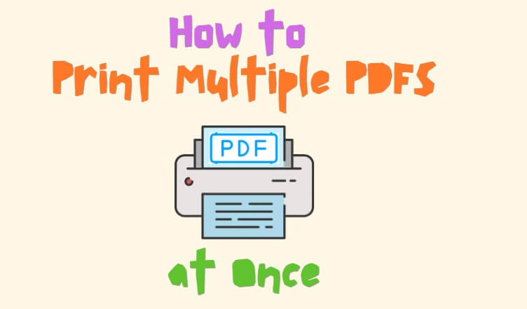 how to print multiple pdfs at once