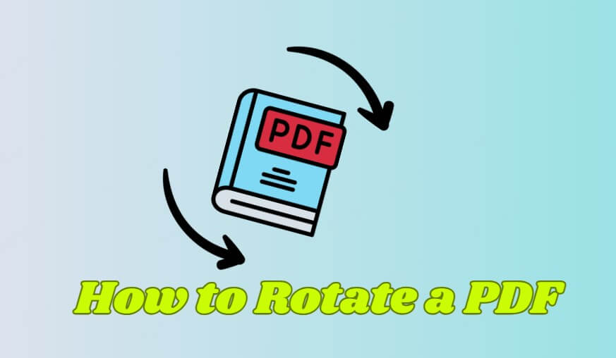how to rotate pdf