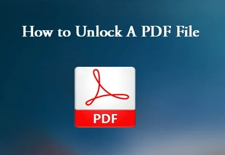 how to unlock pdf