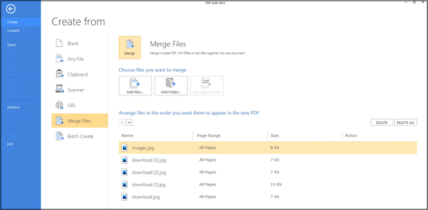 merge jpgs to pdf via microsift