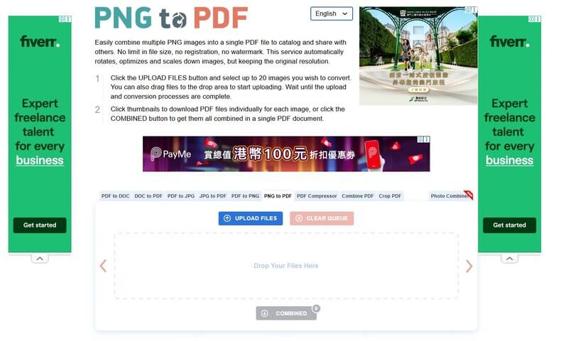 png to pdf converter