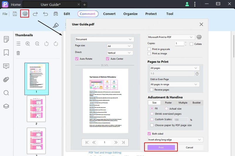 how to print multiple pdfs at once