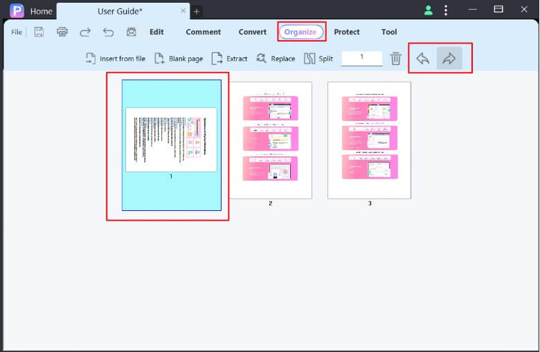 how to rotate pdf