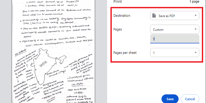 split pdf in chrome