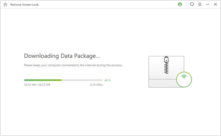 downloading data package to remove most common pattern lock