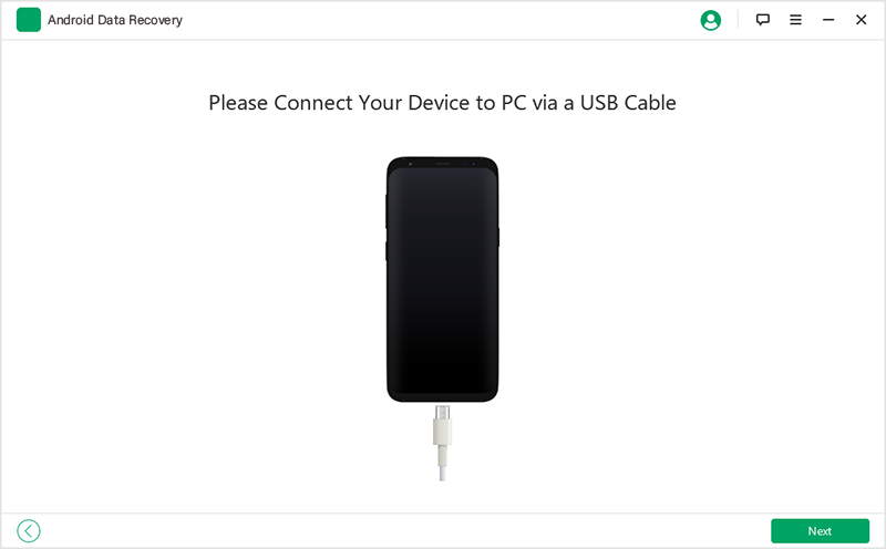 D-Back for Android connect device to pc