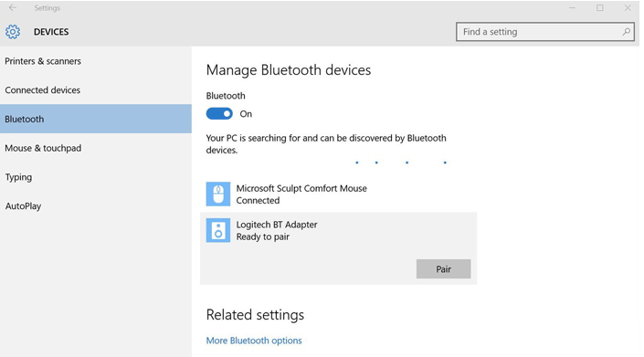 backup android contacts to pc with bluetooth step 1