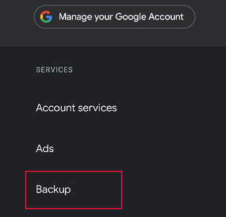 backup sms on google drive