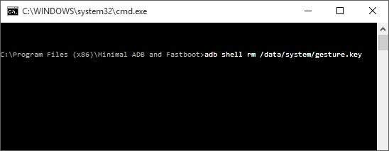 Type command in cmd.exe
