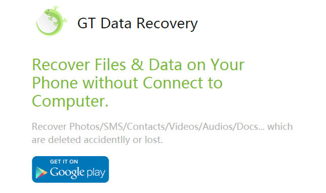 recover deleted kik messages using GT Recovery